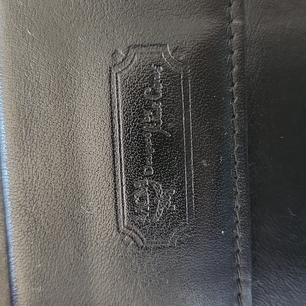 MCM Trifold Quilted Black Leather Wallet - Picture 6 of 11